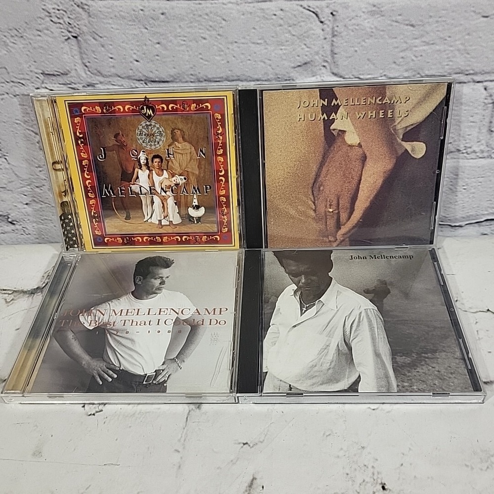 John Cougar Mellencamp‎ Lot of 4 CDs